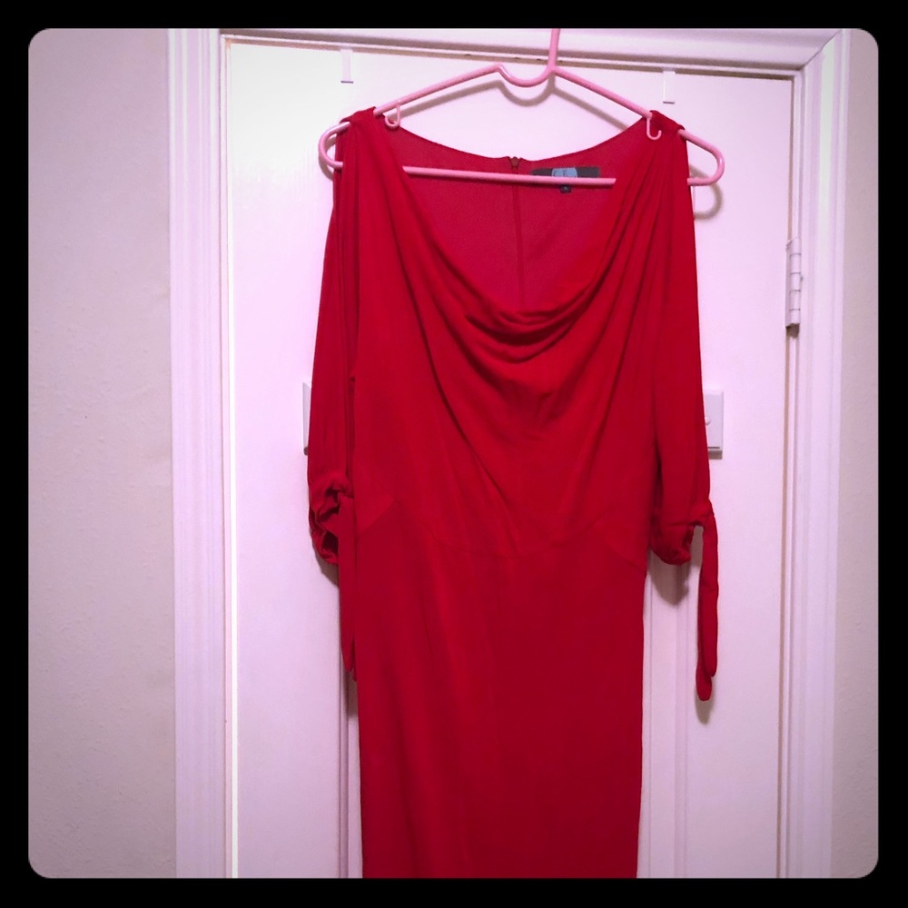 Red dress